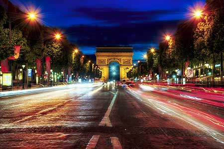 photo avenue des Champs-Elysées